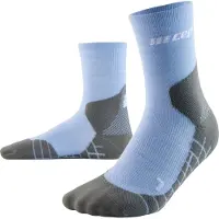 Cep Men's Hiking Light Merino Mid Cut Compression Socks Light Blue