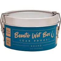 Ecolunchbox Bento Wet Box Round Stainless Steel