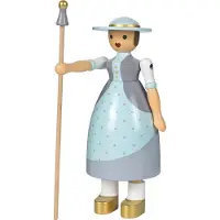 Kay bojesen Träfigur - Hyrdinden - 18 cm - Lila/Grön - - One Size - Dekoration