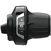 Shimano Tourney Rv400 Derecha Shifter Svart 6s