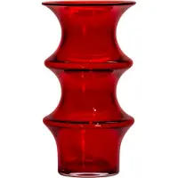 Kosta Boda Pagod Vas 25,5 cm 25.5 cm Röd