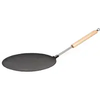 Hallmark Kolarpanna Ø 28 cm Black/Wood