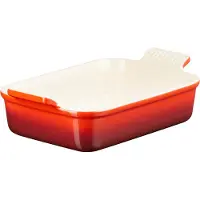 Le Creuset Heritage Ugnsform 19 Cm - Ugnsformar Stengods Cerise