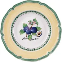 Villeroy & Boch French Garden Valence Djup Tallrik 23 Cm - Djupa tallrikar Porslin Grön