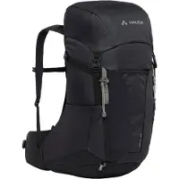 Vaude Brenta 30, Inre ram, Övre, Stoppning i rygg, Vandring, Svart, Vuxen