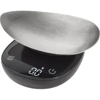 Caso köksvåg, rostfritt stål, digital display, sensor-touch, max 0,5 kg, 0,1 g T (3201)