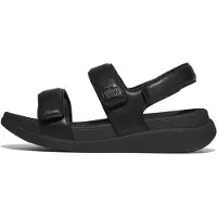 FitFlop för kvinnor. IV9-090 Mode Go Sandaler svart (36), 3 till 5 cm, Kardborreband, Casual
