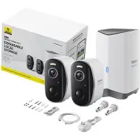 Baseus N1 Plus 2k 2-cam Kit Videoövervakningskit
