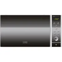 Caso MCG 30 Ceramic chef, Bänkdiskmaskin, Kombinationsmikrovågsugn, 30 l, 900 W, Knappar, Rotations-, 1100 W