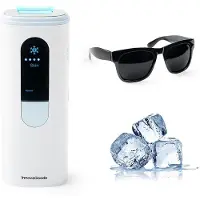 InnovaGoods Kulepil IPL-hårborttagare / hårborttagningsapparat med kylfunktion / IPL-apparat