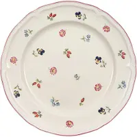 Villeroy & Boch Petite Fleur Tallrik Flat 26cm - Mattallrikar Porslin Vit