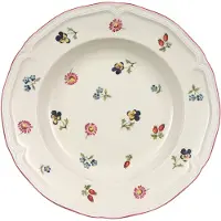 Villeroy & Boch Petite Fleur Tallrik Djup 23cm - Djupa tallrikar Porslin Vit