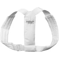 Swedish Posture Flexi L-XL White Posture Brace