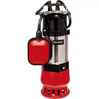 Einhell 4171421 GC-DP 5010 G Smutsvattenpump dränkbar med säkerhetsplugg 12000 l/h 8 m