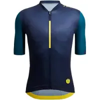 Santini Allez Le Maillot Jaune Korta ärmar Cykeltröja