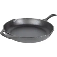 Lodge 12" Gjutjärnspanna - Kockkollektion - Perfekt Sear - Ergonomiska Handtag