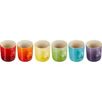 Le Creuset Signature Espresso 100ml Mugg 6 Enheter