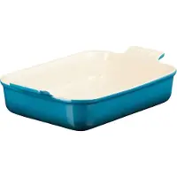 Le Creuset Heritage Rektangulärt Ugnsform 26 cm Deep Teal