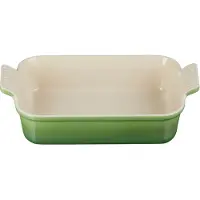 Le Creuset Heritage Ugnsform 26 Cm - Ugnsformar Stengods Bamboo Green
