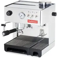 La Pavoni New Domus Bar, Espressomaskin, 2,7 l, Kaffebönor, Malat kaffe, Inbyggd kvarn, 950 W, Rostfritt stål