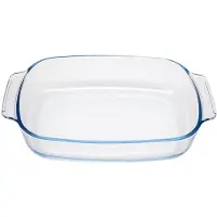 Guardini glasform rektangulär i borosilikatglas 34x22x6 cm / 2,7 L