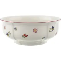 Villeroy & Boch Petite Fleur Salladsskål 21 Cm - Salladsskålar Porslin Vit