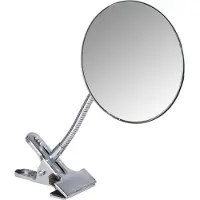 Wenko kosmetikspegel Clip 27 x 15 cm stål silver