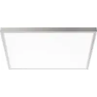 Sigor LED panel Fled, Vitt / opal, Vardagsrum / matsal, Syntetmaterial, Modern, LED-taklampa