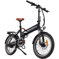 Rawbike City Elcykel Jet Black