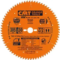 Cmt Sågklinga för trä ITK-Plus 271; 305x2,6x30; Z72; -5°