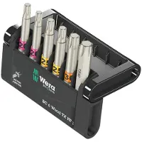Wera Skruvbitsats Bit-Check 6 Wood TX HF 1 SB; 6 st.