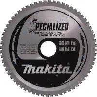 Makita Sågklinga för metall B-33984; 185x30 mm; Z64; 0°