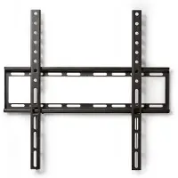 Nedis Fast TV väggfäste | 23 - 55 " | Maximal skärmvikt som stöds: 35 kg | Minsta väggdistans: 23 mm | Stål | Svart