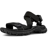 Camper för män. K101039-001 Drift Trail Sandaler svart (45), Karta, Kardborreband, Casual, Återvunnen polyester