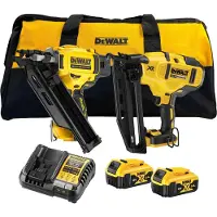 DeWalt kombisats 18V DCK246P2 (DCN930, DCN660) 2x5,0Ah väska