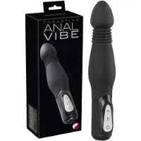 You2Toys - analvibrator med stötfunktion - svart