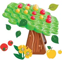 Quercetti - Stay Apple! Balance Tree Game