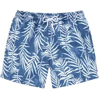 Venice beach Badshorts blå / vit