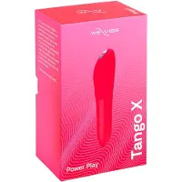 We-vibe Tango X - uppladdningsbar stavvibrator - vattentät - korall