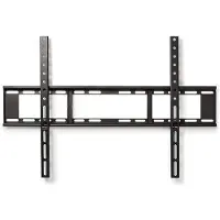 Nedis Fast TV väggfäste | 37 - 70 " | Maximal skärmvikt som stöds: 35 kg | Minsta väggdistans: 23 mm | Stål | Svart