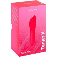 We-vibe Tango X - uppladdningsbar stavvibrator - vattentät - korall