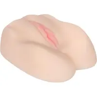 Friend with Benefits FWB - masturbator vagina och anus med vibrator - naturfärg