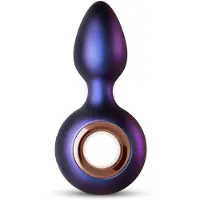 Hueman Deep Space - analvibrator med batteri - lila