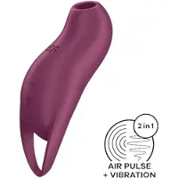 Satisfyer - klitorisstimulator med lufttryck - uppladdningsbar - lila