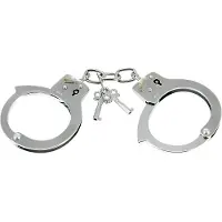 Rimba Metal Police - handbojor - metall - silver