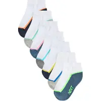Next Sockor blåmelerad / gråmelerad / svart / vit