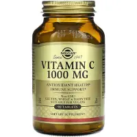 Solgar , Vitamin C, 1 000 mg, 90 Tabletter