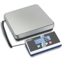 Kern EOB 300K100A Plattformsvåg Vägningsområde 300 kg Läsbarhet 100 g via nätadapter Silver
