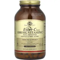 Solgar , Ester-CÆ Plus, Vitamin C, 1 000 mg, 180 Tabletter