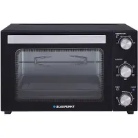 Blaupunkt EOM601 - Elspis - varmluft - 45 liter - 1.8 kW - borstad aluminium/svart